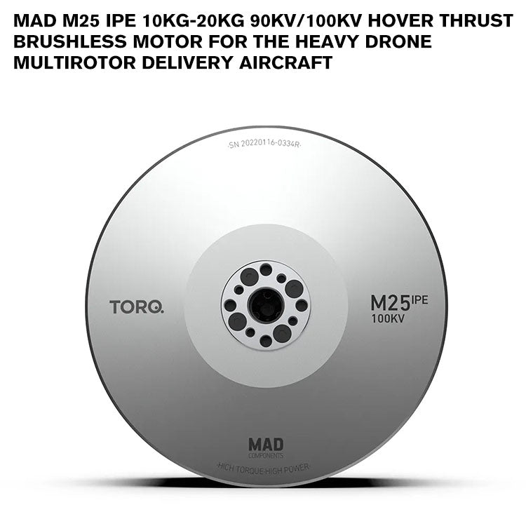 MAD M25 IPE 10kg-20kg Hover Thrust Brushless Motor For The Heavy Drone Multirotor Delivery Aircraft MAD M25 IPE 10kg-20kg Hover Thrust Brushless Motor For The Heavy Drone Multirotor Delivery Aircraft